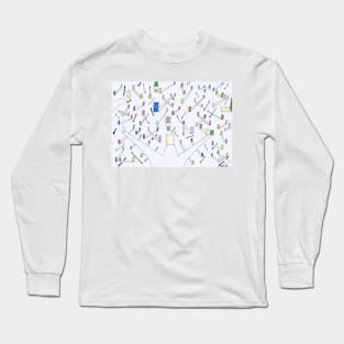 Mind Maze Long Sleeve T-Shirt